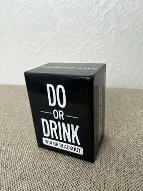 Do or Drink Party Card Game: Win or Blackout Original Edition